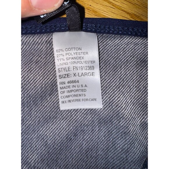 Fashion Nova Blue Jean Look Triangle Bikini Size XL Sexy Denim‎ Beach Swimsuit - Picture 6 of 6